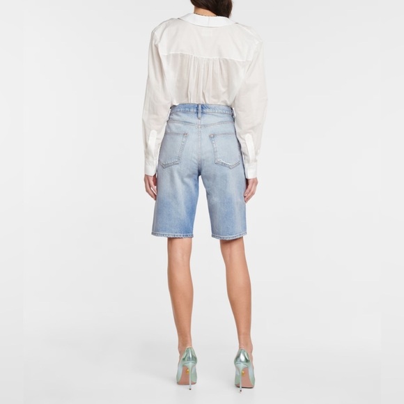 NWT FRAME Denim Le Vintage Bermuda Shorts - Picture 2 of 7